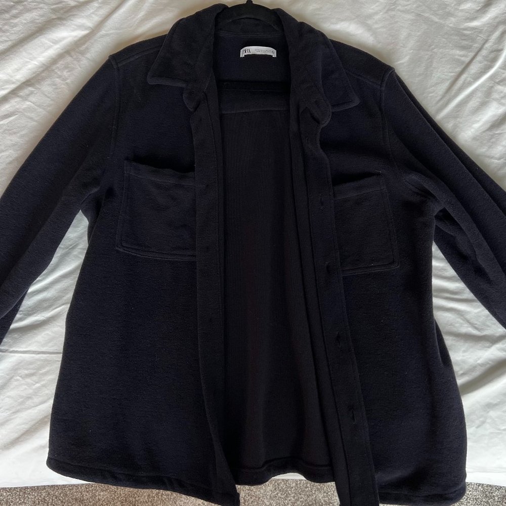 Zara TEXTURED OVERSHIRT